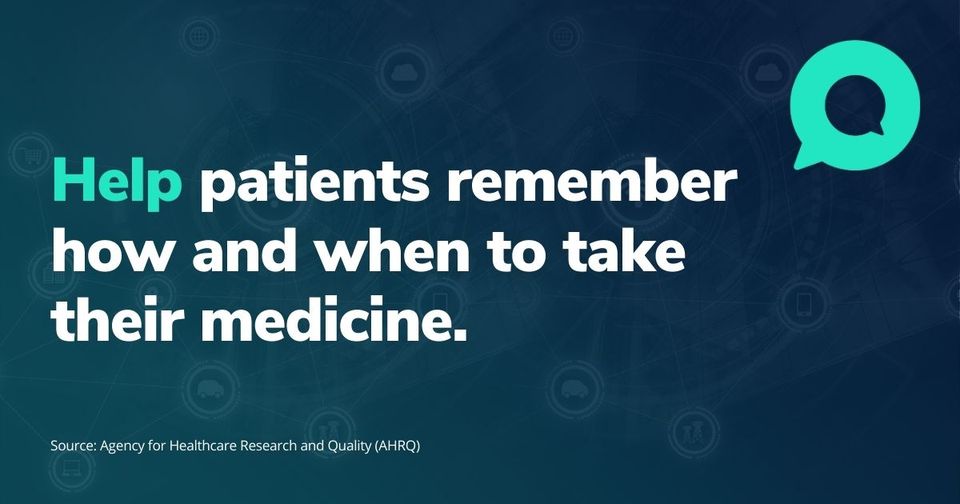 Patients need to understand why their medication is critical to recovery.  Read …
